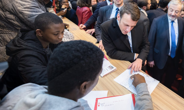 Dar Al Saqi Publishes the Biography of the French President in Arabic