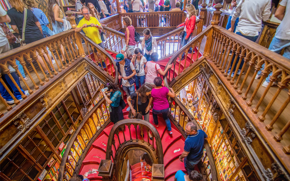 The Lello Bookstore in Portugal Attracts 100,000 Visitors a Month