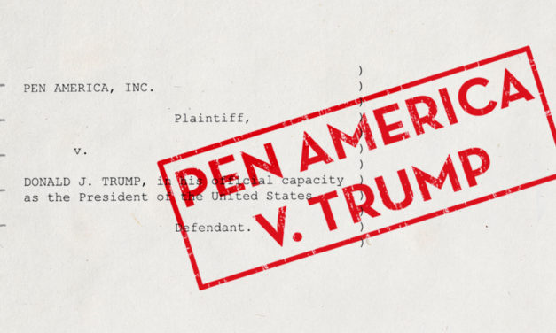 مركز  “القلم الأمريكي” يتخد إجراءات قانونية ضد الرئيس ترامب