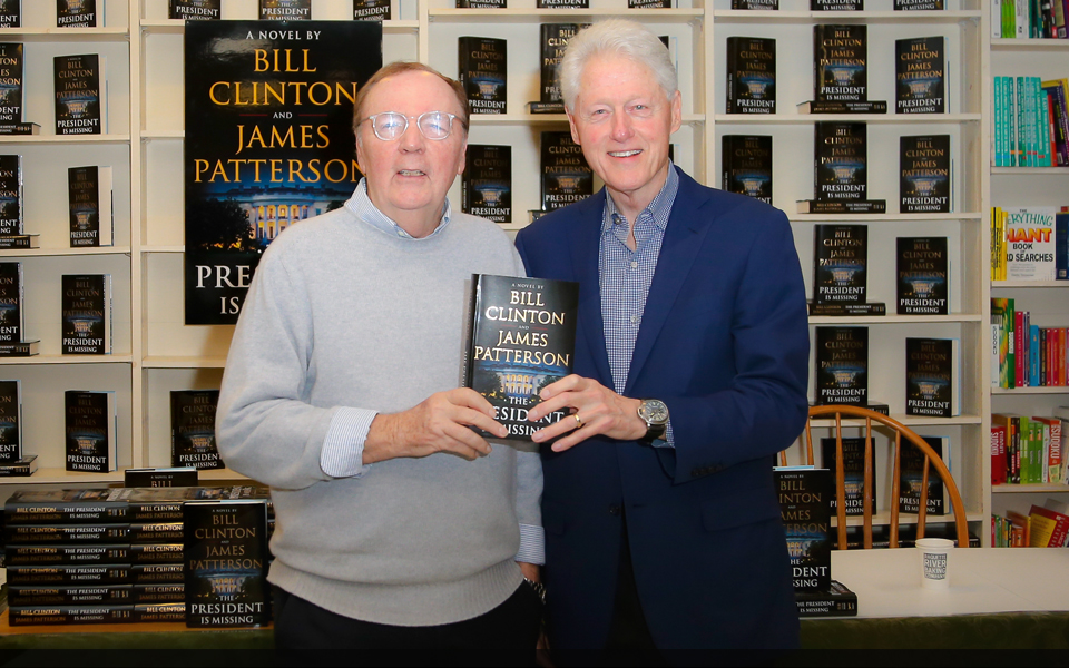 Bestselling Author James Patterson Keeps Giving