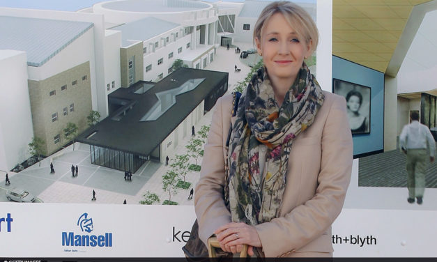 Generous donation from Harry Potter author