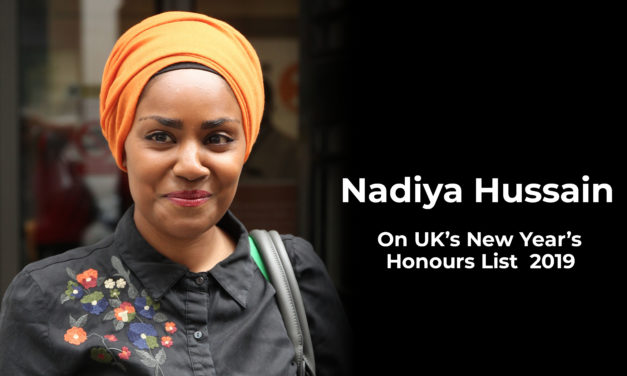 الطاهية والكاتبة نادية حسين على قائمة الشرف الملكية البريطانية