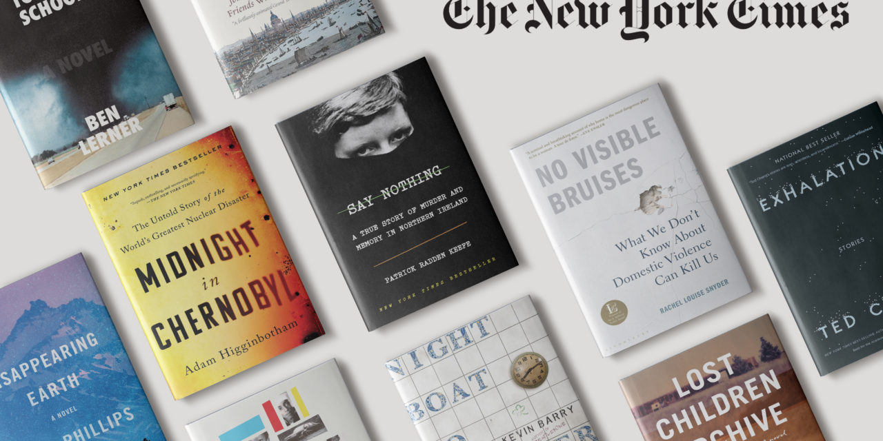 “New York Times” 10 Best Books of 2019