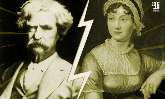 Authors At War: Jane Austen Vs. Mark Twain