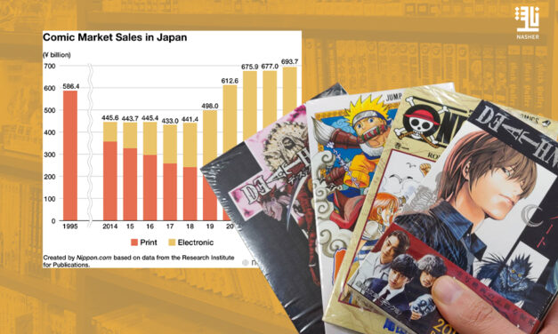 مبيعات الكتب المصورة في اليابان تحقق أعلى مستوى قياسي
