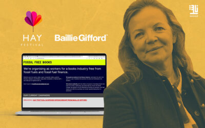 Hay Festival drops Baillie Gifford sponsor after activist pressure.