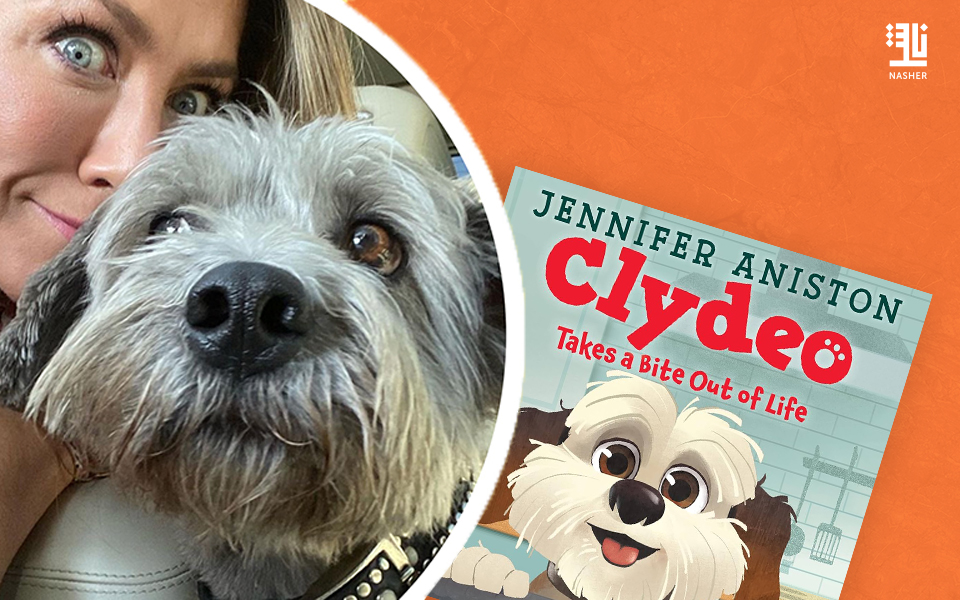 جنيفر أنيستون تطلق كتباً للأطفال من بطولة كلبها “كلايدو”